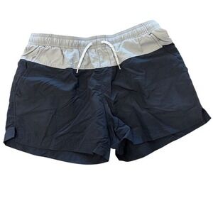 Columbia Sportswear 4" Shorts Casual Activewear Drawstring Black Gray Women's S
